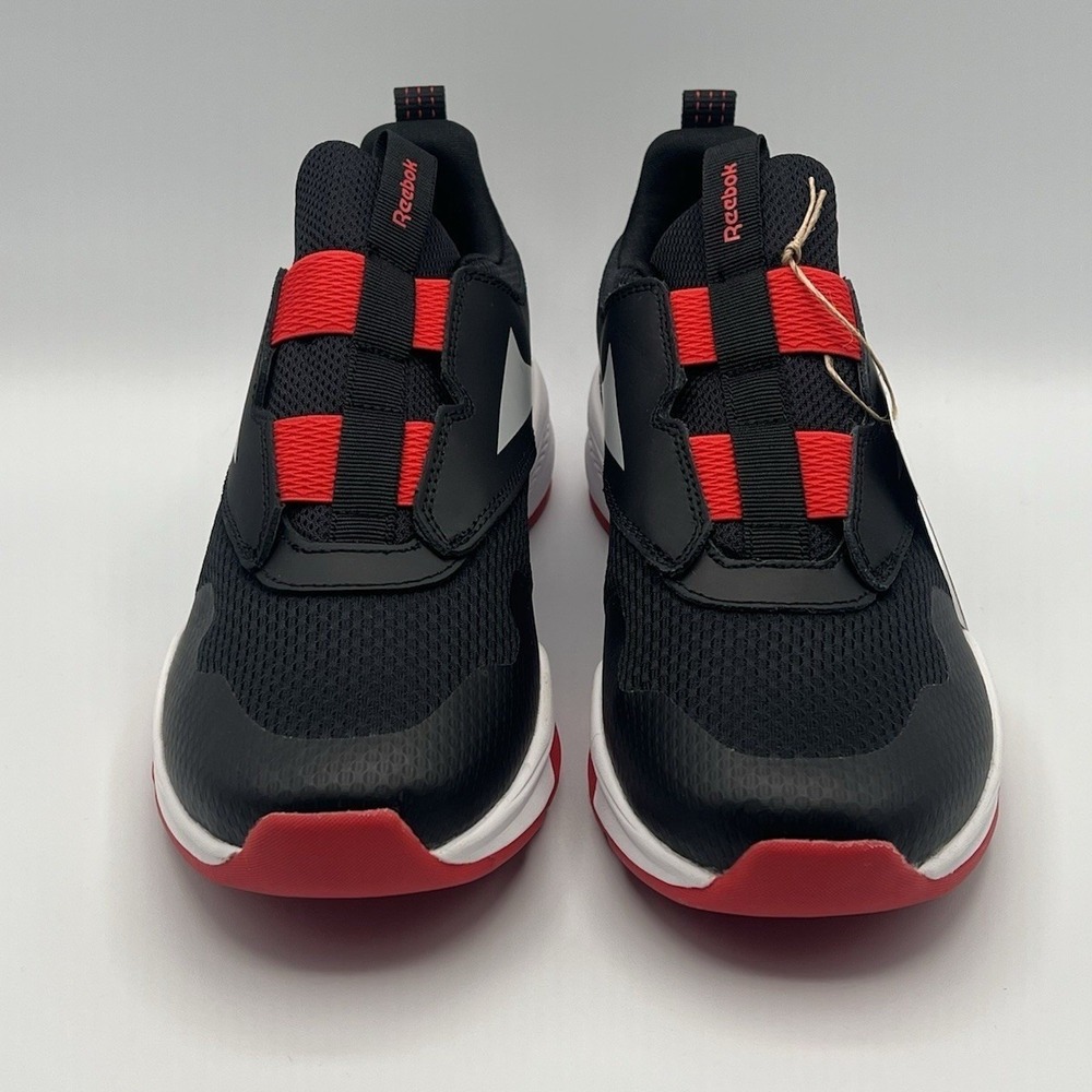 Reebok XT Sprinter Red Black Running Slip On Shoes - Kids Youth Size 6.5 NEW - Picture 3 of 8